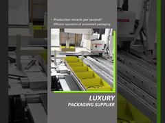 The automated production line can produce 30,000 boxes per day