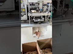 The automated tube box production workshop produces 30,000 tube boxes per day.