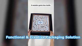 Interactive Packaging Box with Maze Game | Custom Premium Packaging Manufacturer